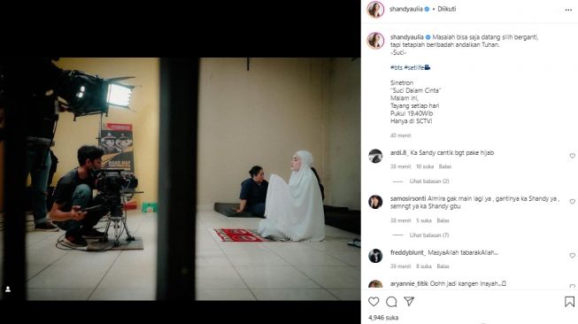 Diisukan Masuk Islam Shandy Aulia Saya Memilih Keyakinan Bukan Pindah Agama Suara Lampung