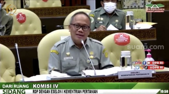 Foto Bareng Paloh Pakai Seragam Loreng, Eselon I Kementan Diingatkan Sanksi Pencopotan