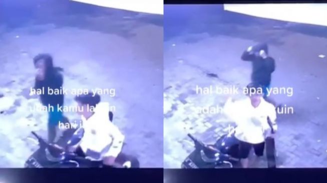 Lihat Kunci Motor Masih Nyantol, Aksi Dua Pemuda Ini Tuai Pujian Warganet