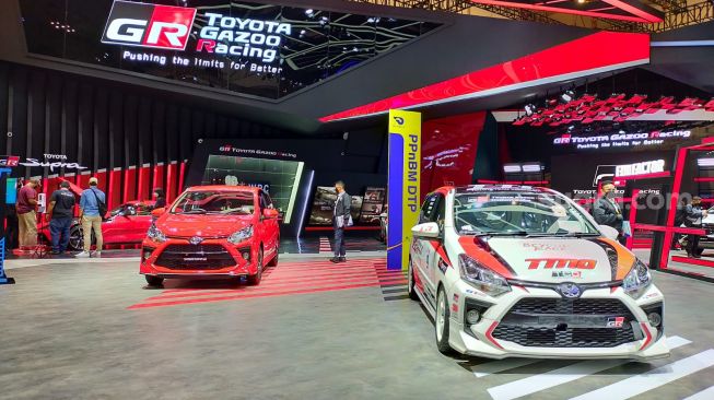 Booth Toyota Gazoo Racing GIIAS 2021: Filosofi Membangun Ever-better Cars Lewat Balapan