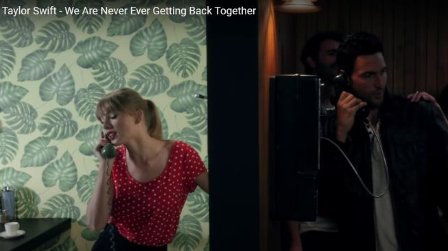 Lagu Taylor Swift Yang Sindir Mantan. [YouTube/Taylor Swift]