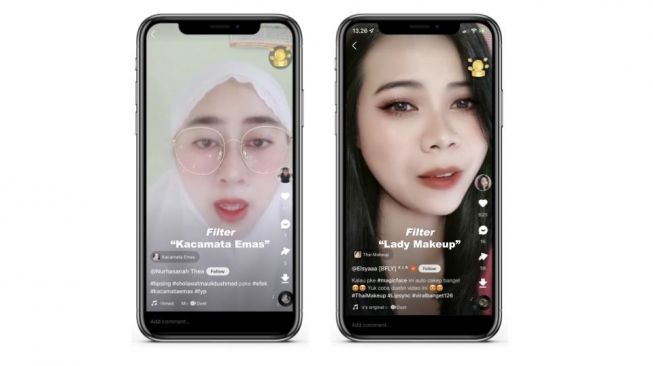 Filter Magic Face SnackVideo, Riasan Wajah. [SnackVideo]