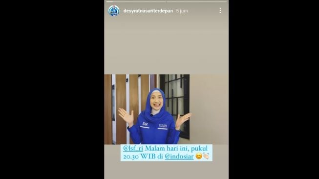 unggahan terbaru Desy Ratnasari [Instagram/@desyratnasariterdepan]