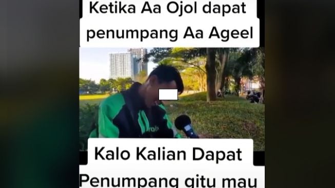 Ojol curhat pernah mendapatkan penumpang penyuka sesama jenis (TikTok)