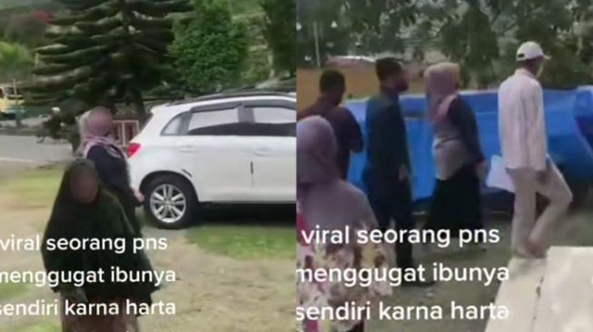 Viral Anak Gugat Ibu Kandung Sendiri di Aceh