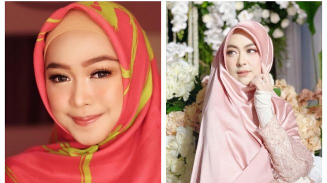 Adu Gaya Makeup Ria Ricis Vs Shindy Kurnia. [Instagram/riaricis & Instagram/dr.shindyputri_]