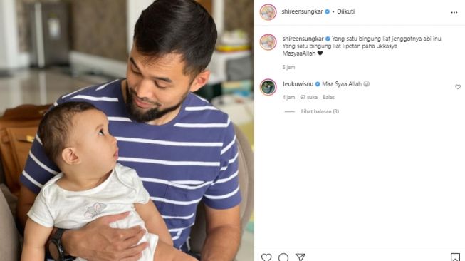 Ukkasya dan Teuku Wisnu (instagram.com)