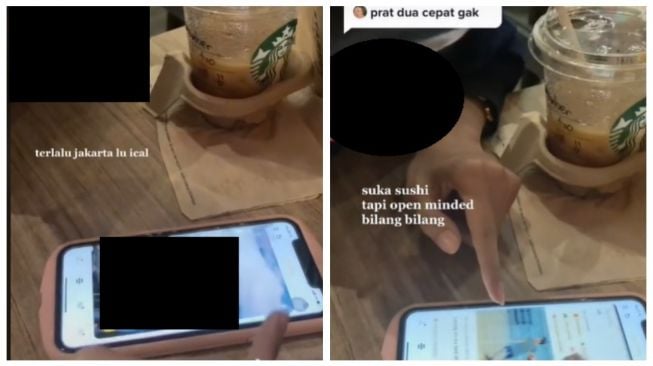 Asik Scroll Aplikasi Kencan, Reaksi Pas Nemu Cowok Tampan Disorot