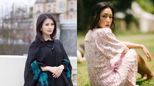 10 Adu Gaya Liliana Tanoesoedibjo Vs Ling Bakrie, Pakaian Serba Mewah