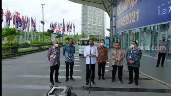 Presiden Jokowi di GIIAS 2021: PPnBM Dongkrak Industri Otomotif - Mobil Ramah Lingkungan