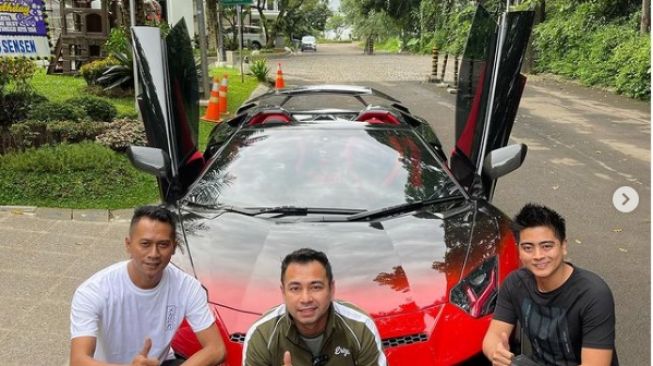Sempat Terbakar Hebat, Lamborghini Raffi Ahmad Kembali dengan Tampilan Makin Ciamik