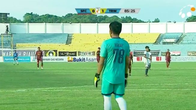 Kalah Lawan PSPS Riau, Pelatih Sriwijaya FC Protes Penalti Wasit