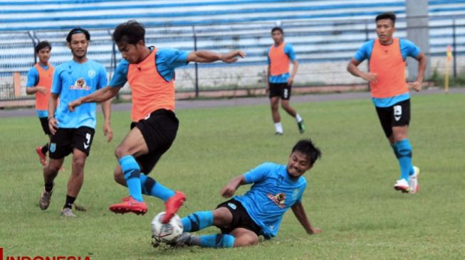 Para pemain Persela Lamongan. [dok. TIMES Indonesia]