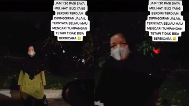 Ada Ibu-ibu Sendirian Jam 1 Pagi di Pinggir Jalan, Pas Ditegur Alasannya Bikin Sedih