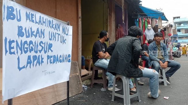 Sempat Gagal, Pemkot Bandar Lampung akan Gusur PKL di Jalan Bukittinggi