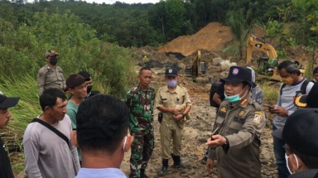Diduga Ilegal, Pemkot Hentikan Aktivitas Tambang Batu Bara di Karang Joang