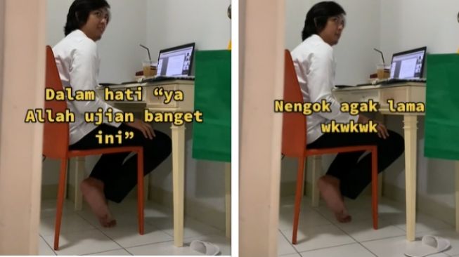 Istri Joget-joget Bikin Suami Tak Fokus Rapat Online, Endingnya Tak Terduga