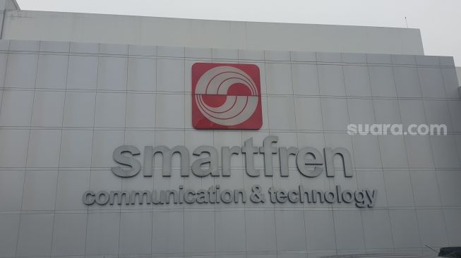 Kantor pusat Smartfren Jakarta. [Suara.com/Dythia Novianty]