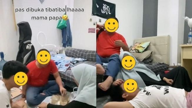 Viral Orangtua Grebek Kamar Kos, Netizen: Untung Pacar Sudah Pulang ya?
