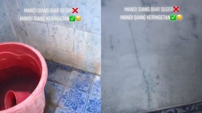 Viral! Cewek Frustasi Tiap Mandi Malah Banjir Keringat, Model Kamar Mandinya Begini