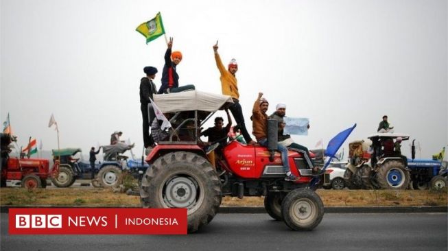 Protes Petani di India Selama Setahun Berujung Dibatalkannya UU Pertanian