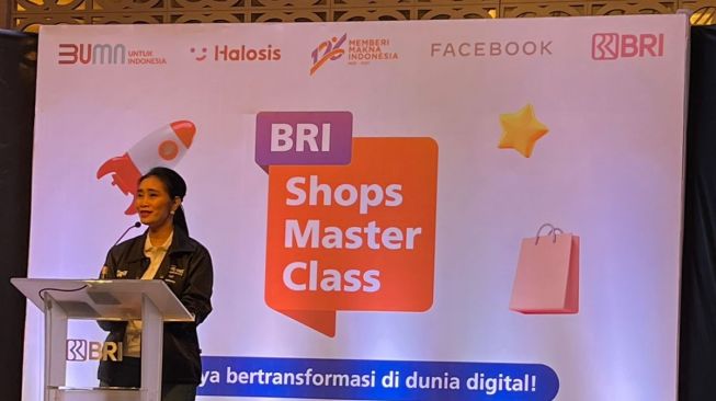 Kolaborasi dengan Halosis dan Facebook,  Strategi BRI Dorong Mitra Merchant Go Digital