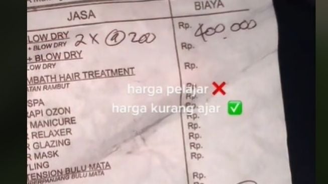 Anak Kos Salah Pilih Tempat Potong Rambut, Pas Ditotal Harganya Bikin Puasa Seminggu (TikTok)