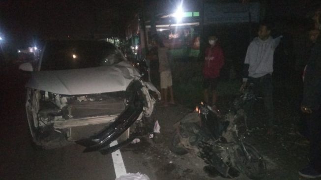 Dua Pengendara Tanpa Identitas Kecelakaan di Jalan Wates, 1 Tewas