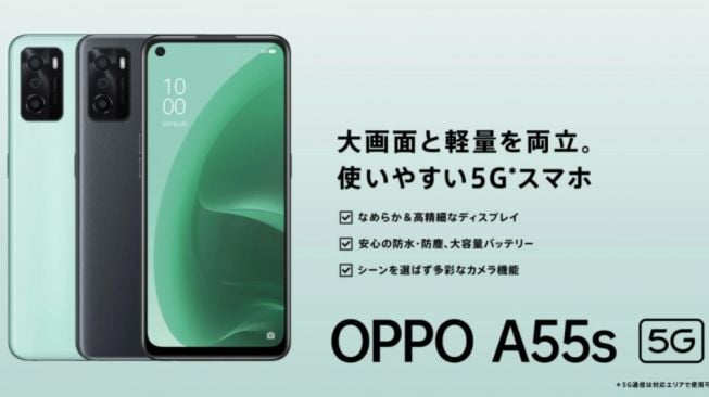 Oppo A55s 5G. [Oppo]