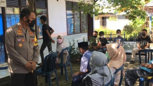 Serbuan Vaksinasi di Palopo, Kapolres Yusuf Ingatkan Vaksin Pfizer Aman
