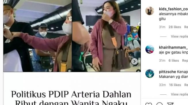 Viral Politikus PDIP Arteria Dahlan Ribut dengan Wanita di Bandara, Anak Jenderal?