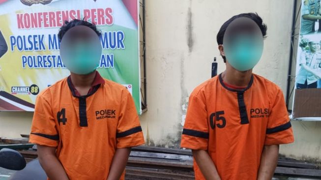 Duo Pencuri Ban Serep di Medan Dibekuk Polisi