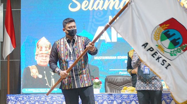 Wali Kota Medan Bobby Nasution terpilih sebagai Ketua Apeksi Komwil 1 Sumatera periode 2021-2024. [Ist]