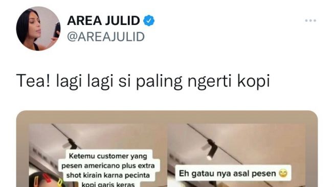 Viral Barista Nyinyiri Pelanggan (Twitter/@AREAJULID)