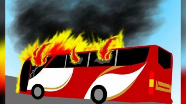 Sadis! Bandit Nigeria Ngamuk Bakar Bus, 30 Penumpang Tewas Terbakar