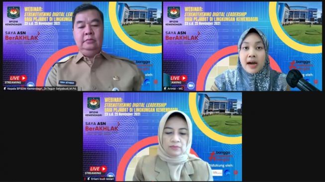 Kemendagri Sebut Transformasi Digital Dorong Aparatur Miliki Kemampuan Digital Leader