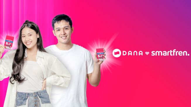 Kolaburasi Smartfren - DANA Hadikan Kartu Perdana