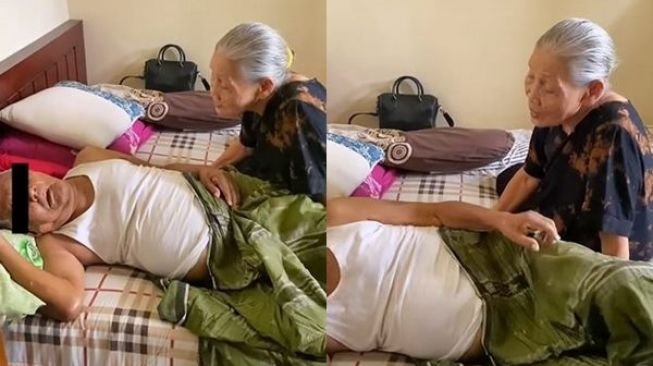 Viral Mbah Uti Sayang-sayangan Sama Mbah Kakung, 'Definisi Tuwek Sampai Mewek'