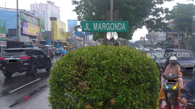 Jalan Margonda Depok Uji Coba Ganjil Genap Mulai Sabtu 4 Desember 2021