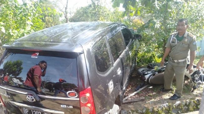 Kronologis Avanza Seruduk Gerbang SD di Bintan, Lukai Ibu-ibu dan Bocah SD