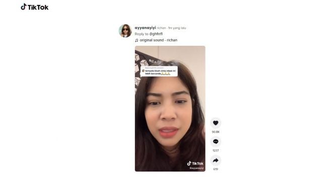 Putus cinta gegara pecel. [TikTok]