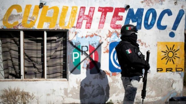 6 Jasad Korban Kekerasan Geng Kriminal Ditemukan Tergantung di Meksiko