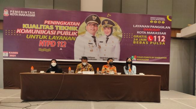 Diskominfo Makassar Gelar Pembekalan NTPD 112, Tingkatkan Ilmu Dan Skill Pelayanan Publik