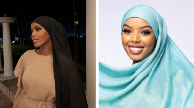 Jadi Kontestan Miss World Berhijab Pertama, Ini 7 Potret Khadija Omar yang Bikin Terpukau