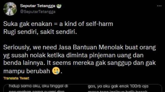 Sungkanan, Ibu Muda Curhat Tersiksa Tiap Tetangga Ngelunjak Pinjam Uang