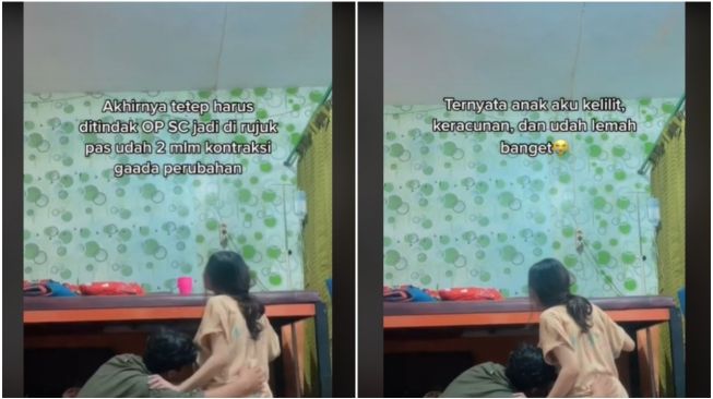 Wanita Hamil Cerita Perjuangan Kontraksi (TikTok)