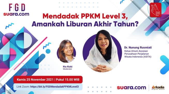 FGD: Mendadak PPKM Level 3, Amankah Liburan Akhir Tahun?