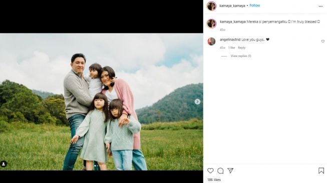 Kamaya idol pindah agama sebelum dinikahi pendeta (instagram.com)