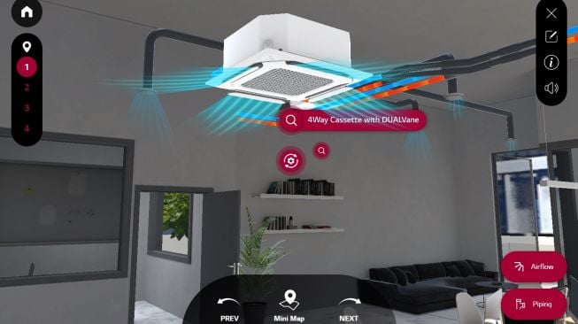 LG HVAC Virtual Experience. [LG Indonesia]