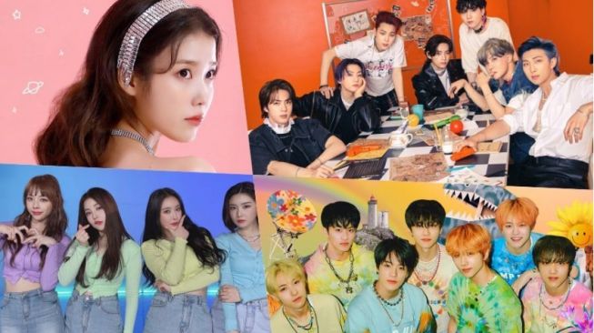 Melon Rilis Top 100 Lagu dengan Likes Terbanyak Tahun Ini, Ada IU hingga BTS